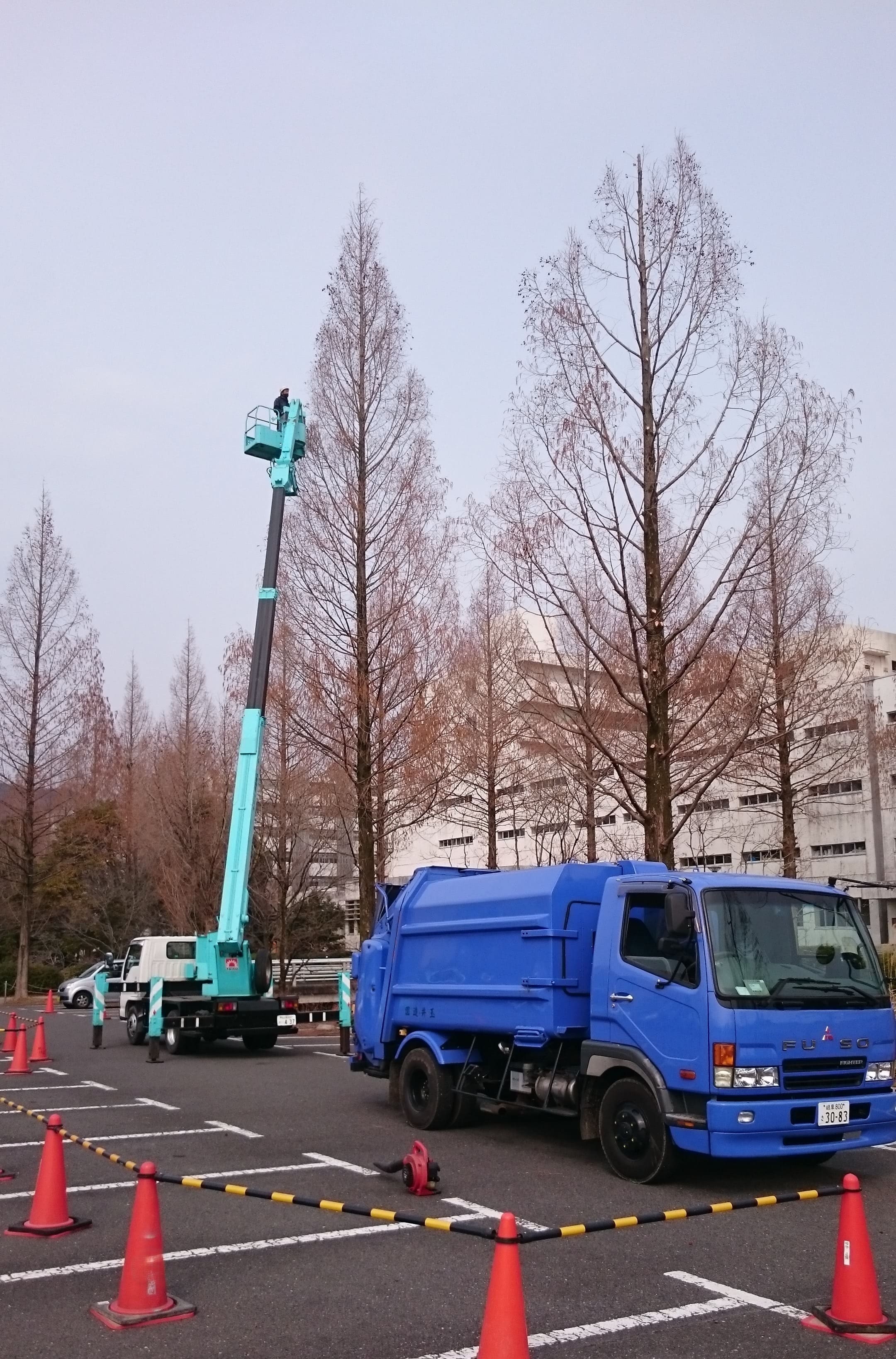 作業中